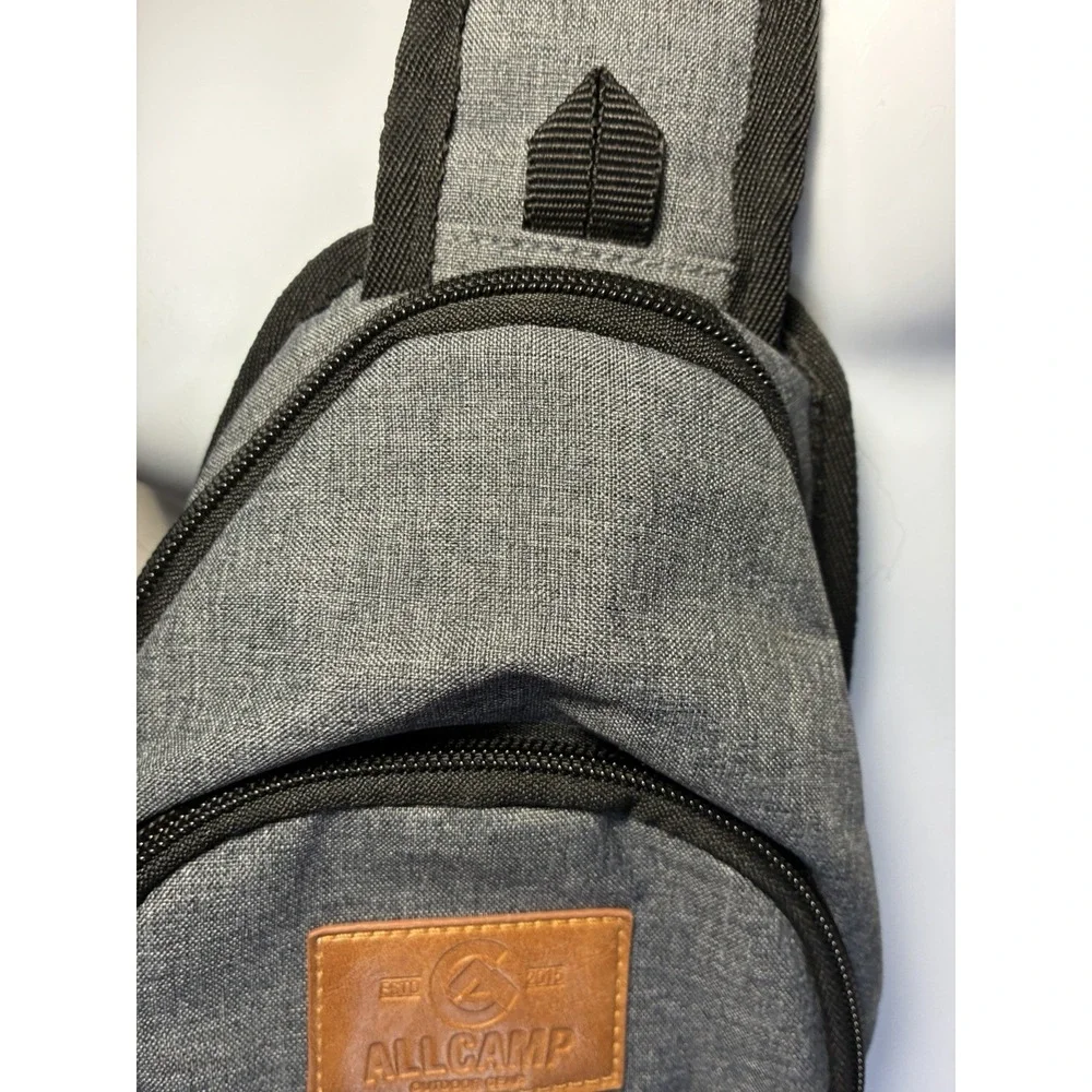 ALLCAMP Sling Bag Chest Shoulder Unbalance Gym Fanny Backpack Sack Satchel